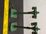 Vtg Lot 5 O Gauge Lamp Posts Train Set Locomotive Station Light Street Light