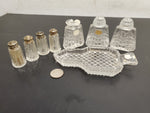 Vtg Collection of 8 Bohemia Glass Made in Czechoslovakia Pieces-Miscellaneous
