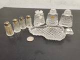 Vtg Collection of 8 Bohemia Glass Made in Czechoslovakia Pieces-Miscellaneous