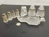 Vtg Collection of 8 Bohemia Glass Made in Czechoslovakia Pieces-Miscellaneous