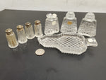 Vtg Collection of 8 Bohemia Glass Made in Czechoslovakia Pieces-Miscellaneous