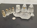 Vtg Collection of 8 Bohemia Glass Made in Czechoslovakia Pieces-Miscellaneous