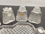 Vtg Collection of 8 Bohemia Glass Made in Czechoslovakia Pieces-Miscellaneous
