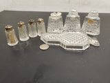 Vtg Collection of 8 Bohemia Glass Made in Czechoslovakia Pieces-Miscellaneous