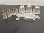 Vtg Collection of 8 Bohemia Glass Made in Czechoslovakia Pieces-Miscellaneous