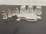 Vtg Collection of 8 Bohemia Glass Made in Czechoslovakia Pieces-Miscellaneous