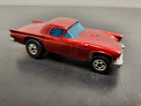 Vtg Lot of 3 Hot Wheels-Bonneville Bullet '77, Jeep CJ-7 '81, '57 T-Bird '81