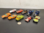 Vintage Lot of 10 Matchbox 1970's Toy Cars Corvette Model A Fire Chief Vantastic