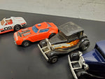 Vintage Lot of 10 Matchbox 1970's Toy Cars Corvette Model A Fire Chief Vantastic