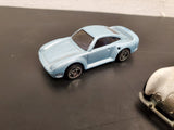 Vintage 1987 Hot Wheels Mattel 959 Porsche Inter Cooled F-3 White Wall Jaguar