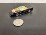 Vtg 1988 Hot Wheels by Mattel '83 Custom Corvette Malaysia Getty Flames Decal