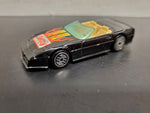 Vtg 1988 Hot Wheels by Mattel '83 Custom Corvette Malaysia Getty Flames Decal