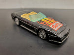 Vtg 1988 Hot Wheels by Mattel '83 Custom Corvette Malaysia Getty Flames Decal