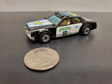 Vtg 1977 Hot Wheels Mattel Malaysia Police Car 123 Radar Equipped Serve &Protect