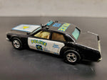 Vtg 1977 Hot Wheels Mattel Malaysia Police Car 123 Radar Equipped Serve &Protect