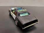 Vtg 1977 Hot Wheels Mattel Malaysia Police Car 123 Radar Equipped Serve &Protect