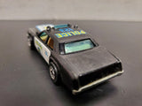 Vtg 1977 Hot Wheels Mattel Malaysia Police Car 123 Radar Equipped Serve &Protect