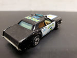 Vtg 1977 Hot Wheels Mattel Malaysia Police Car 123 Radar Equipped Serve &Protect