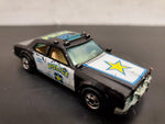 Vtg 1977 Hot Wheels Mattel Malaysia Police Car 123 Radar Equipped Serve &Protect