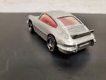 Hot Wheels Mattel Porsche Carrera Malaysia Silver Flake Paint Unmarked Year Nice
