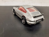 Hot Wheels Mattel Porsche Carrera Malaysia Silver Flake Paint Unmarked Year Nice