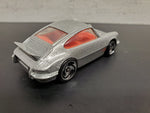 Hot Wheels Mattel Porsche Carrera Malaysia Silver Flake Paint Unmarked Year Nice