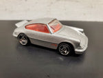 Hot Wheels Mattel Porsche Carrera Malaysia Silver Flake Paint Unmarked Year Nice