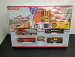 Bachmann "The American" Complete Ready to Run HO Scale Electric Train Set #00653