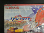 Bachmann "The American" Complete Ready to Run HO Scale Electric Train Set #00653
