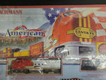 Bachmann "The American" Complete Ready to Run HO Scale Electric Train Set #00653