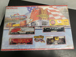 Bachmann "The American" Complete Ready to Run HO Scale Electric Train Set #00653