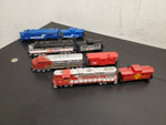 Life Like HO Scale Model Trains + Caboose Santa Fe 3560, Nascar, Conrail 1639VF
