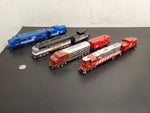 Life Like HO Scale Model Trains + Caboose Santa Fe 3560, Nascar, Conrail 1639VF