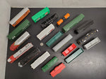 20 Piece Lot of Life Like Bachmann HO Scale Model Trains Locomotives Freight Car