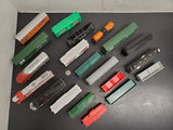 20 Piece Lot of Life Like Bachmann HO Scale Model Trains Locomotives Freight Car