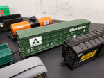 20 Piece Lot of Life Like Bachmann HO Scale Model Trains Locomotives Freight Car