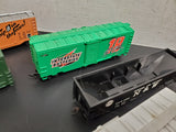 20 Piece Lot of Life Like Bachmann HO Scale Model Trains Locomotives Freight Car