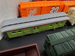 34 Piece Like Like Bachmann HO Scale Model Trains Locos Freight Cars Box Caboose