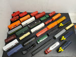 34 Piece Like Like Bachmann HO Scale Model Trains Locos Freight Cars Box Caboose