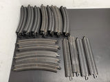 Bachmann HO Train EZ-Track 18"R 30 Degree Track (40 Pieces) 3 Straights 1 Switch