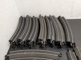Bachmann HO Train EZ-Track 18"R 30 Degree Track (40 Pieces) 3 Straights 1 Switch
