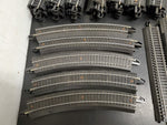 Bachmann HO Train EZ-Track 18"R 30 Degree Track (40 Pieces) 3 Straights 1 Switch