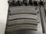 Bachmann HO Train EZ-Track 18"R 30 Degree Track (40 Pieces) 3 Straights 1 Switch