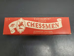 Vtg E.S. Lowe Staunton Pattern Chessmen Plastic Tournament Set-Pieces Only