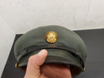 Vtg Defense Supply Agency 1968 Wool Sergeant Service Cap Military Army Navy Nice