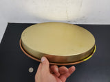 Vintage Advertising Tin Serving Tray Satin Turkish Blend Cigarettes lady w/Hat