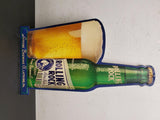 Vintage Rolling Rock Tin Advertising Sign-Latrobe Brewing Co. Latrobe PA Mancave
