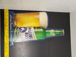 Vintage Rolling Rock Tin Advertising Sign-Latrobe Brewing Co. Latrobe PA Mancave