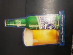 Vintage Rolling Rock Tin Advertising Sign-Latrobe Brewing Co. Latrobe PA Mancave