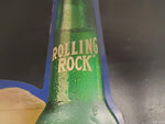 Vintage Rolling Rock Tin Advertising Sign-Latrobe Brewing Co. Latrobe PA Mancave